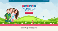 Desktop Screenshot of naledimontessori.co.za